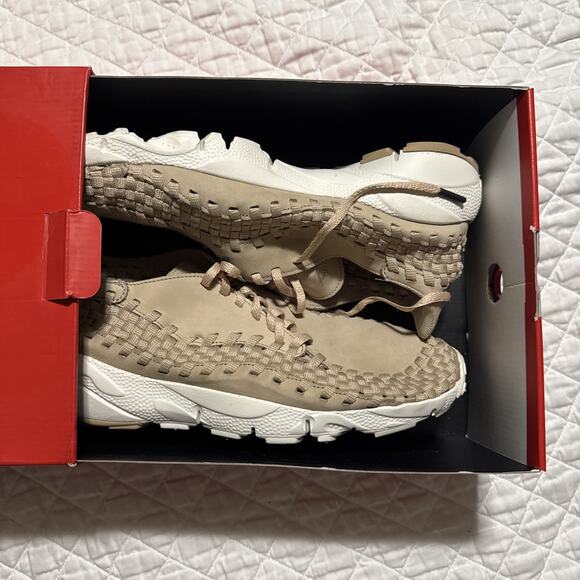 DS NIKE 2016 AIR FOOTSCAPE 874892 200 LINEN Size 10 MAX FORCE - Picture 1 of 10